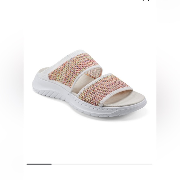 Easy Spirit Women's Davera Round Toe Flat Casual Sandals - Picture 1 of 9